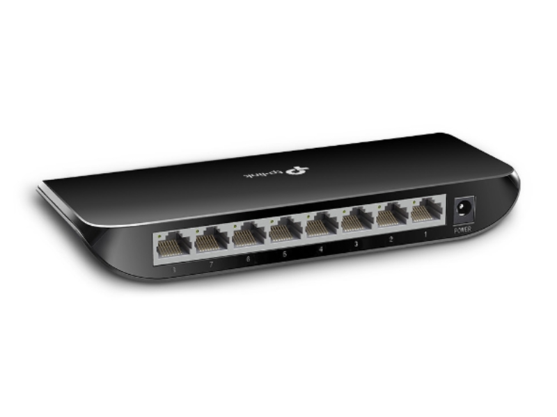 SWITCH TP-LINK TL-SG1008D 8 PUERTOS GIGABIT 10/100/1000 MBPS P.N: 1730502177